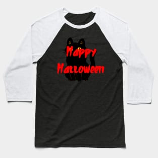 Happy Halloween Baseball T-Shirt